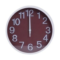 Годинник настінний 19,5 см, білий HP218W (73122)