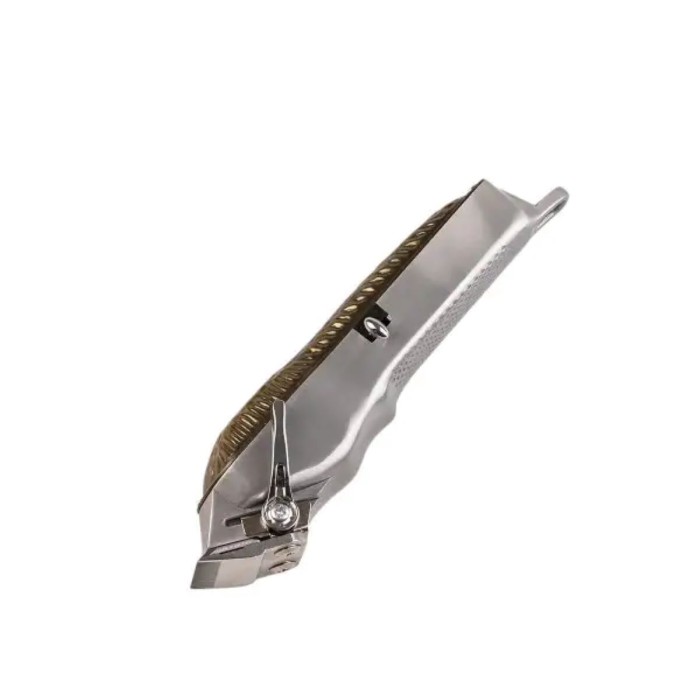 Машинка для стрижки Sokany SK-LF-9976 акумуляторна з 4 насадками та USB золото (27531)