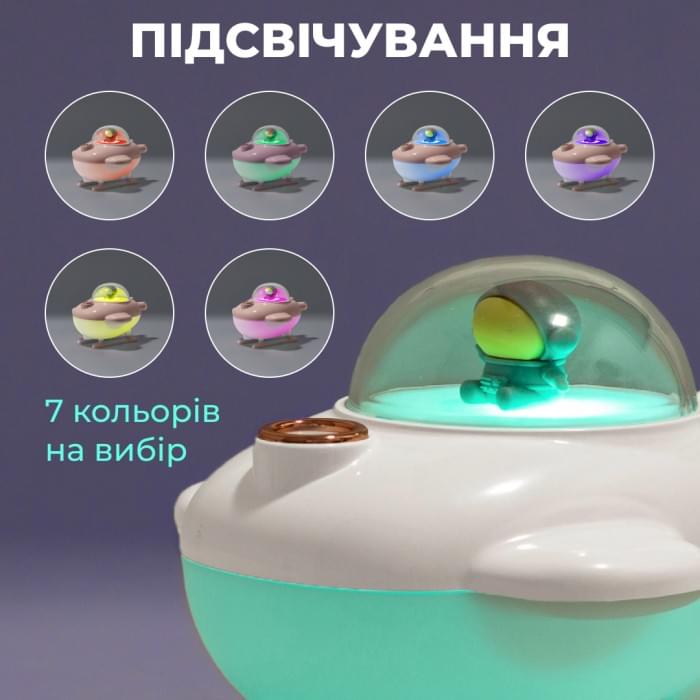 Зволожувач повітря USB 220ml Білий (21217)