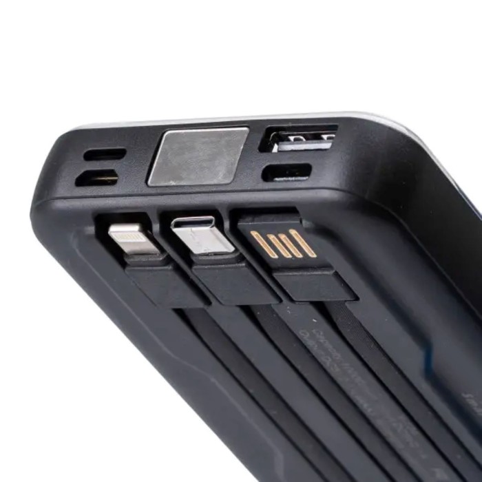 Повербанк з бездротовою зарядкою 10000mah 3 шнури в комплекті X104 (25383)