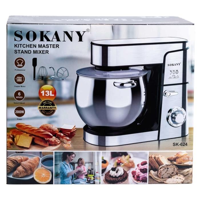Міксер Sokany SC624 з чашею на 13 літрів (35910)