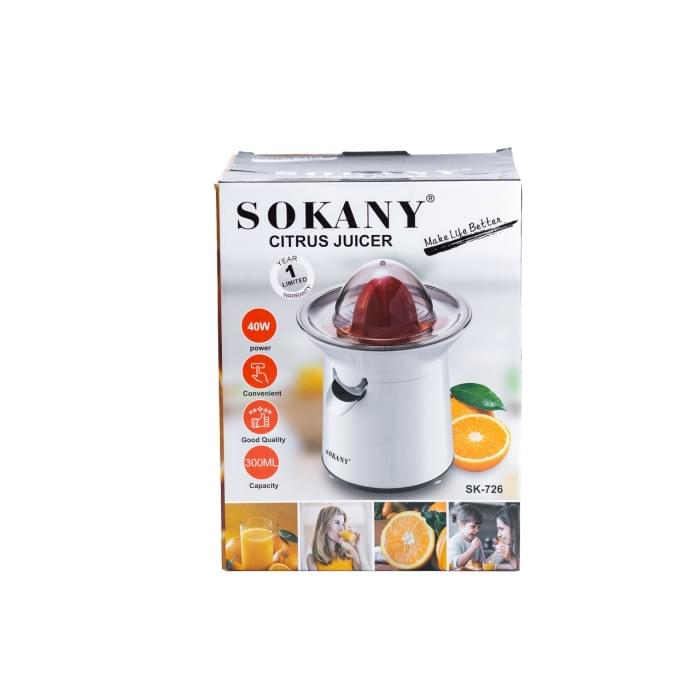 Соковижималка для цитрусових Sokany SK-726 300ml (11658)