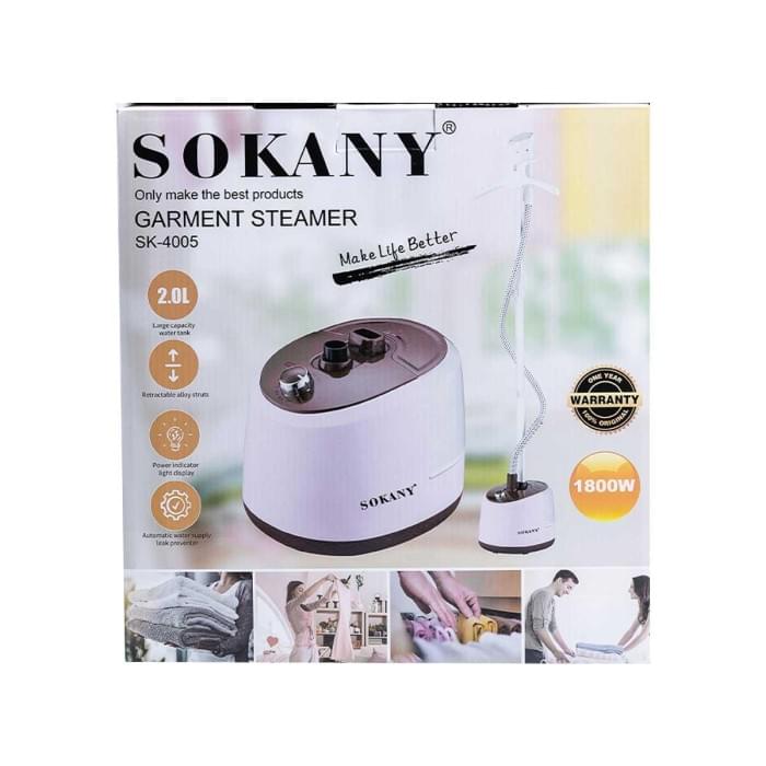 Підлоговий відпарювач для одягу Sokany SK4005BR на 2 л 1800 Вт (51270)