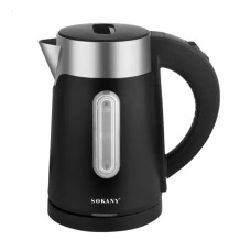 Електрочайник Sokany SK-0808 1200W Чорний (89937)