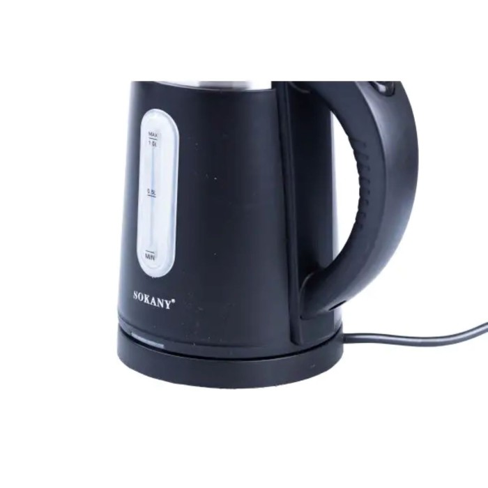 Електрочайник Sokany SK-0808 1200W Чорний (89937)