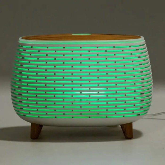 Зволожувач повітря Holdmay Life of Leisure Aroma Diffuser 400ml Білий (84679)