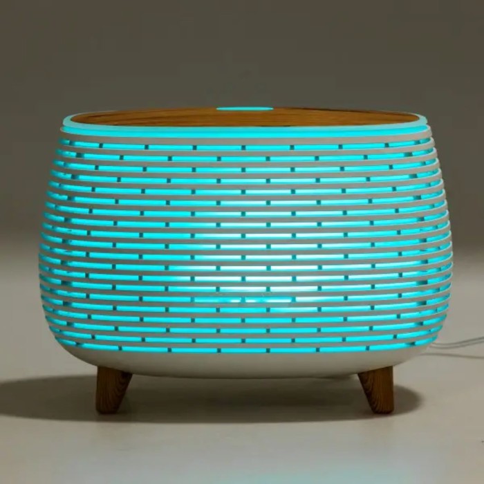 Зволожувач повітря Holdmay Life of Leisure Aroma Diffuser 400ml Білий (84679)