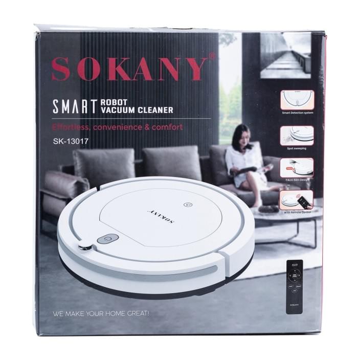 Робот-пилосос Sokany SK13017W Білий (83605)