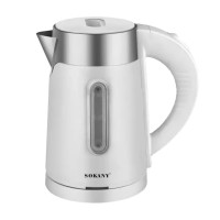 Електрочайник Sokany SK-0808 1200W Білий (84457)