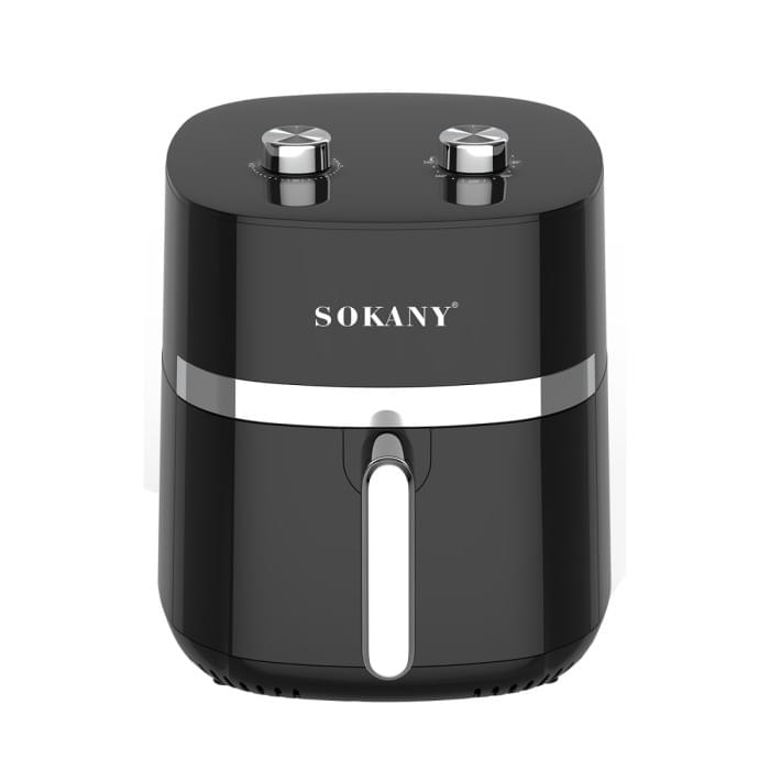 Аерогриль-фрітюрниця SOKANY 6.5 літрів 1500 Вт, чорна SK10024 (51073)