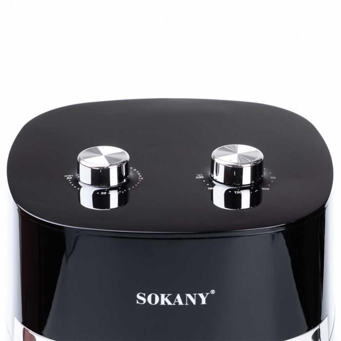 Аерогриль-фрітюрниця SOKANY 6.5 літрів 1500 Вт, чорна SK10024 (51073)