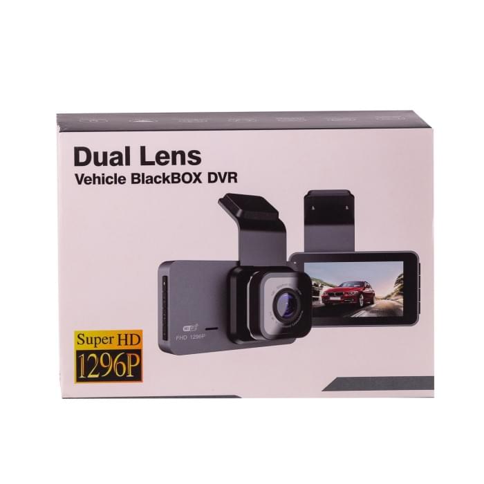 Відеореєстратор для авто Light Dual Lens Vihicle BlackBOX DVR з камерою заднього виду Y11ANDB (63308)