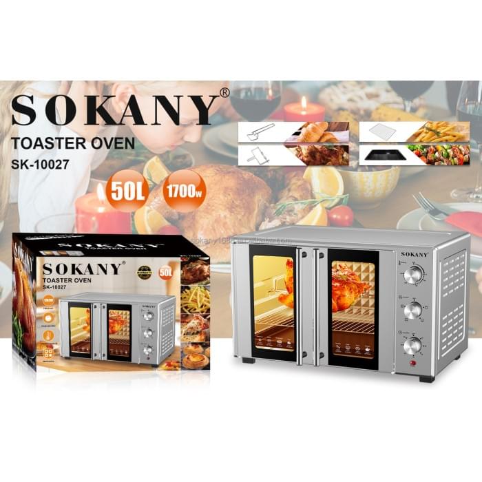 Електрична духовка Sokany SK10027 настільна 50 літрів (72648)
