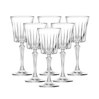 Набір келихів для вина 6 штук по 150 мл на високій ніжці HP4164 (66491)