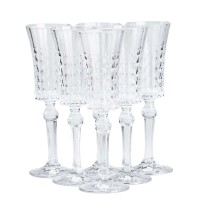 Келихи для шампанського на високій ніжці 6 штук HP51A (72488)