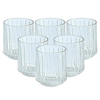 Набір склянок скляних 6 штук по 315 мл прозорий (71131)