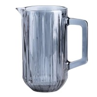 Скляний глечик для напоїв 1.2 л Сірий HP528 (46357)