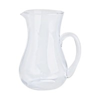 Скляний глечик для напоїв 1,2 л прозорий HP575 (68022)