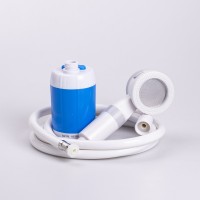 Душ туристичний портативний акумуляторний 4000 мАг переносний польовий душ для кемпінгу (38690)