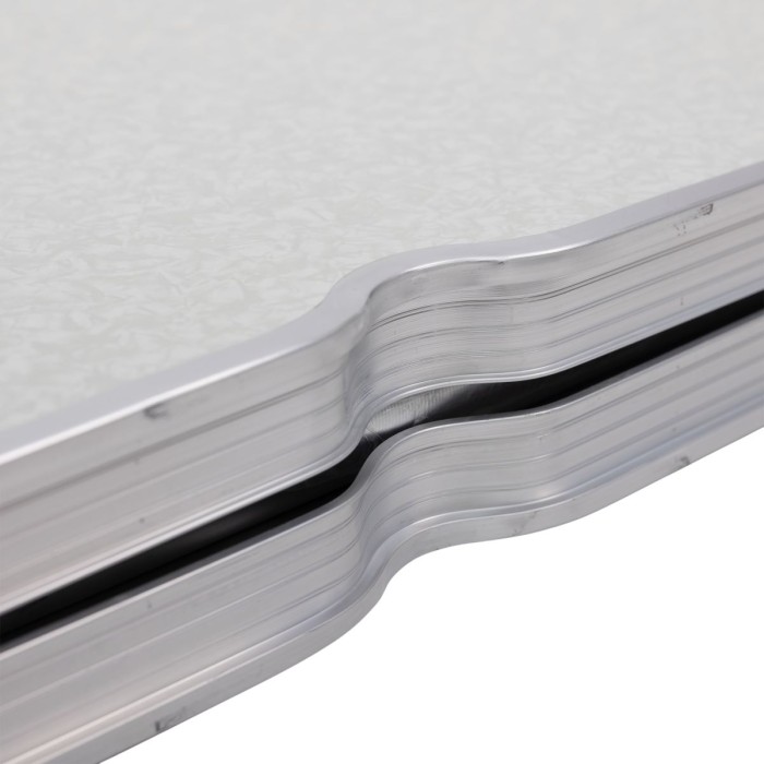 Стіл і 4 стільці для пікніка набір туристичних алюмінієвих складних алюмінієвих меблів для кемпінгу (79578)