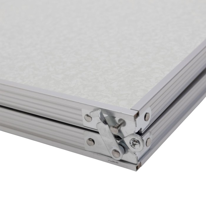 Стіл і 4 стільці для пікніка набір туристичних алюмінієвих складних алюмінієвих меблів для кемпінгу (79578)