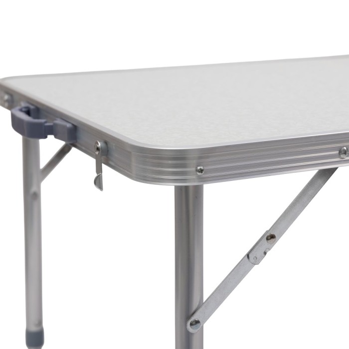 Стіл і 4 стільці для пікніка набір туристичних алюмінієвих складних алюмінієвих меблів для кемпінгу (79578)