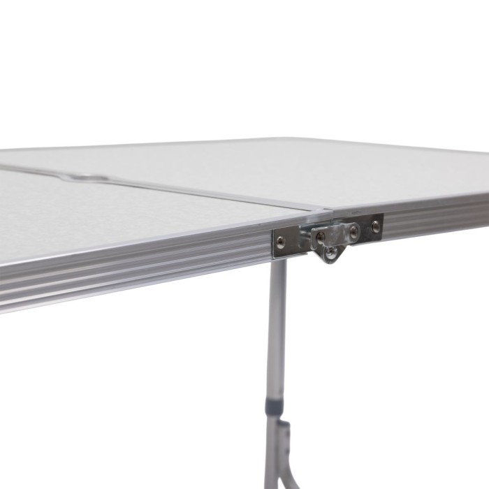 Стіл і 4 стільці для пікніка набір туристичних алюмінієвих складних алюмінієвих меблів для кемпінгу (79578)