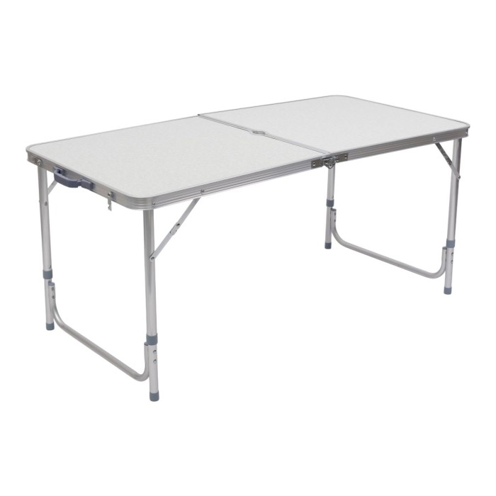 Стіл і 4 стільці для пікніка набір туристичних алюмінієвих складних алюмінієвих меблів для кемпінгу (79578)
