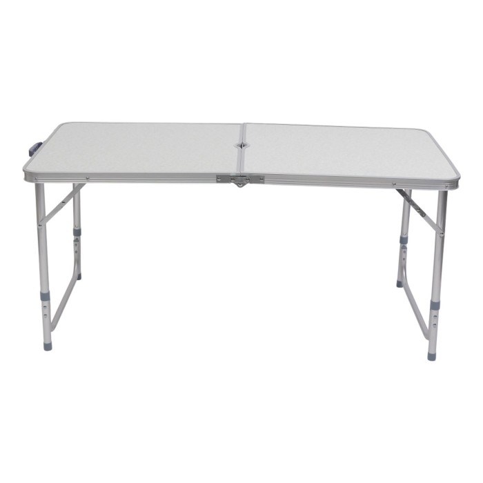 Стіл і 4 стільці для пікніка набір туристичних алюмінієвих складних алюмінієвих меблів для кемпінгу (79578)