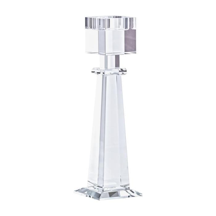 Свічник 22.5 (см) скляний високий HP36560M (29497)