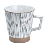 Чашка керамічна для чаю та кави 300 мл у стилі ретро Золотиста HP7208G (15757)