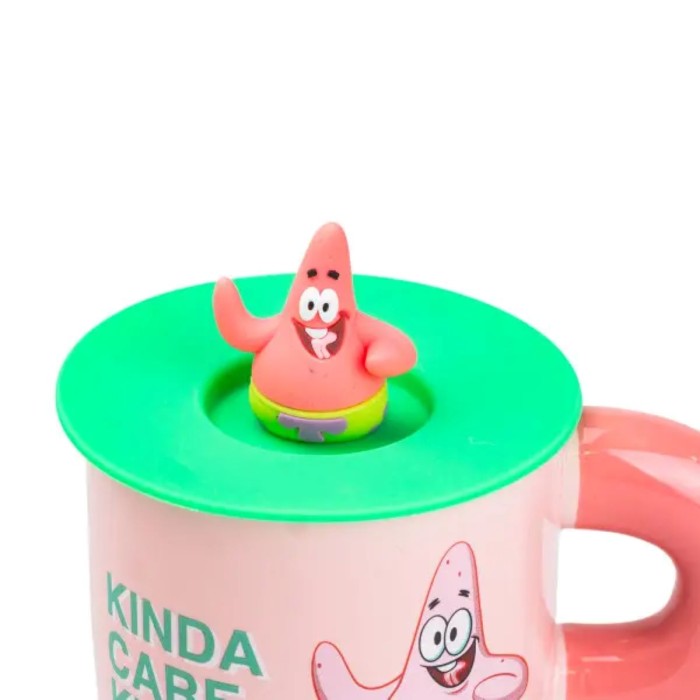 Чашка керамічна з кришкою "Патрік Стар" 400 мл Patrick Star HP7216P (27031)