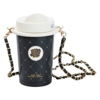 Термокухоль з ремінцем 460 мл Чорна HP45603B (88017)